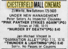 Premier Theaters (Chesterfield Cinemas 1-2-3) - New Management 1978 (newer photo)